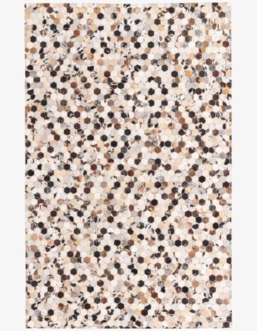 5' 2 x 8' Cowhide Rug