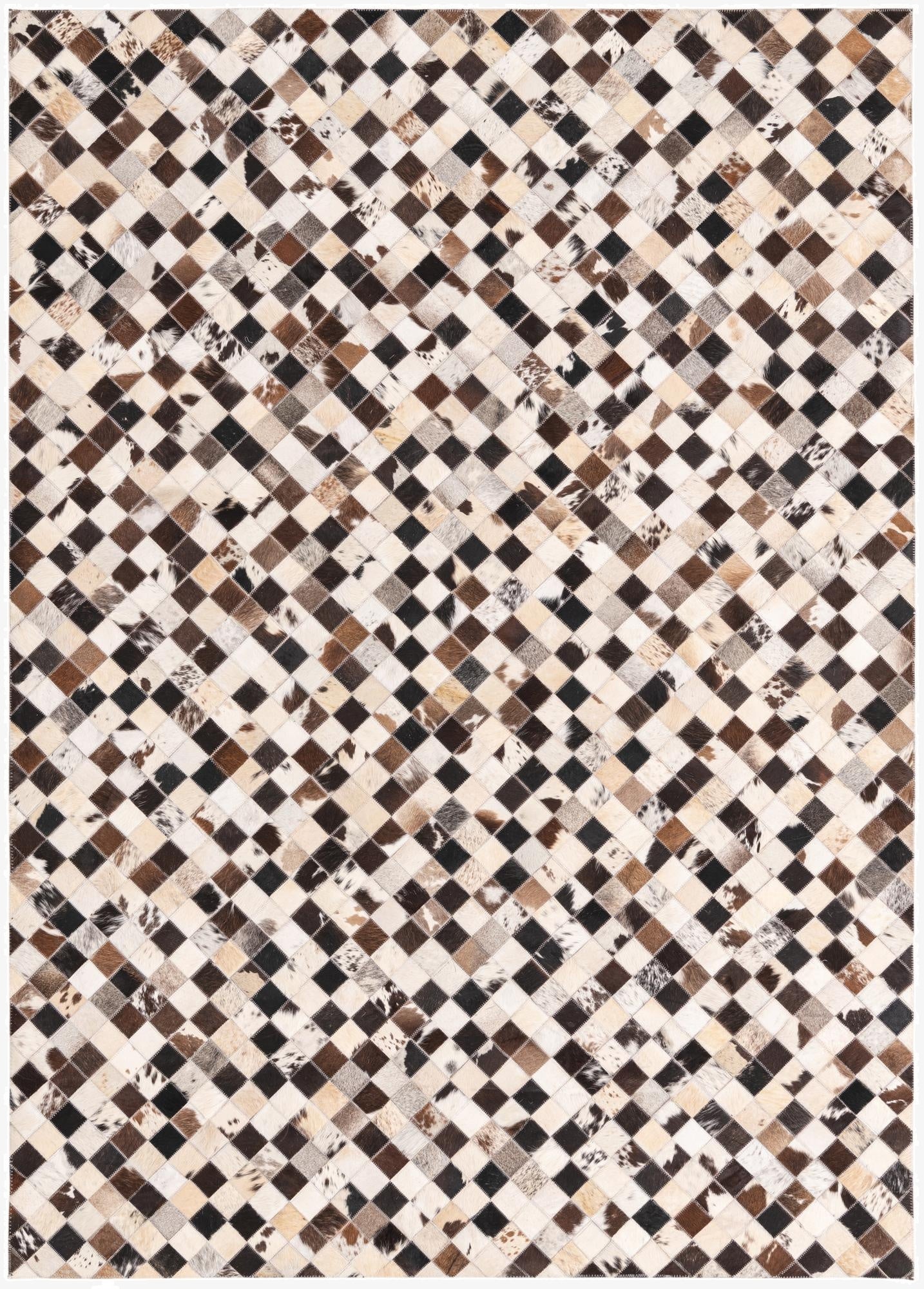 5' 5 x 7' 7 Cowhide Rug