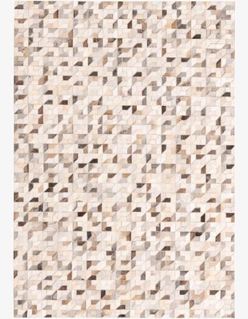 5' 4 x 7' 5 Cowhide Rug