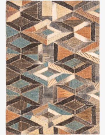 2' 2 x 3' 2 Cowhide Rug