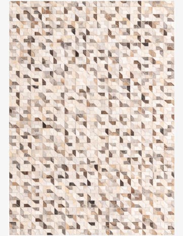 5' 4 x 7' 7 Cowhide Rug