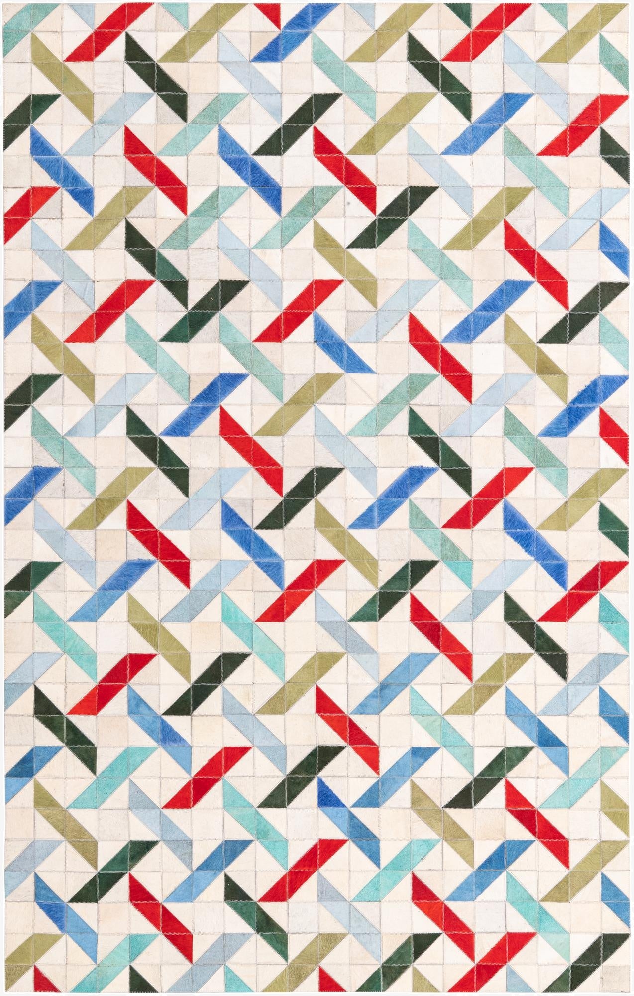 5' x 7' 10 Cowhide Rug