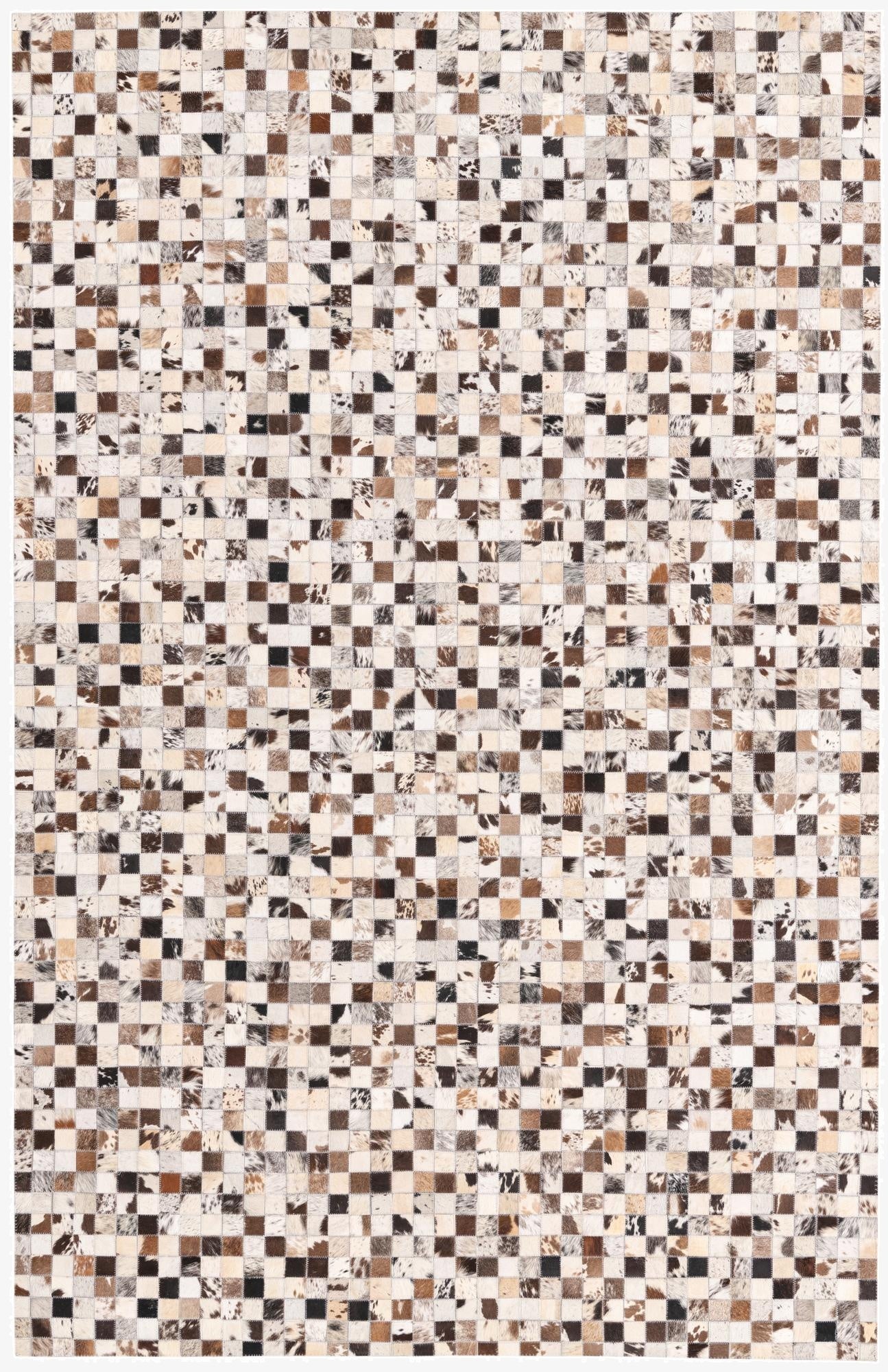 5' 2 x 8' Cowhide Rug