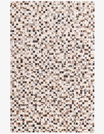 5' 2 x 8' Cowhide Rug