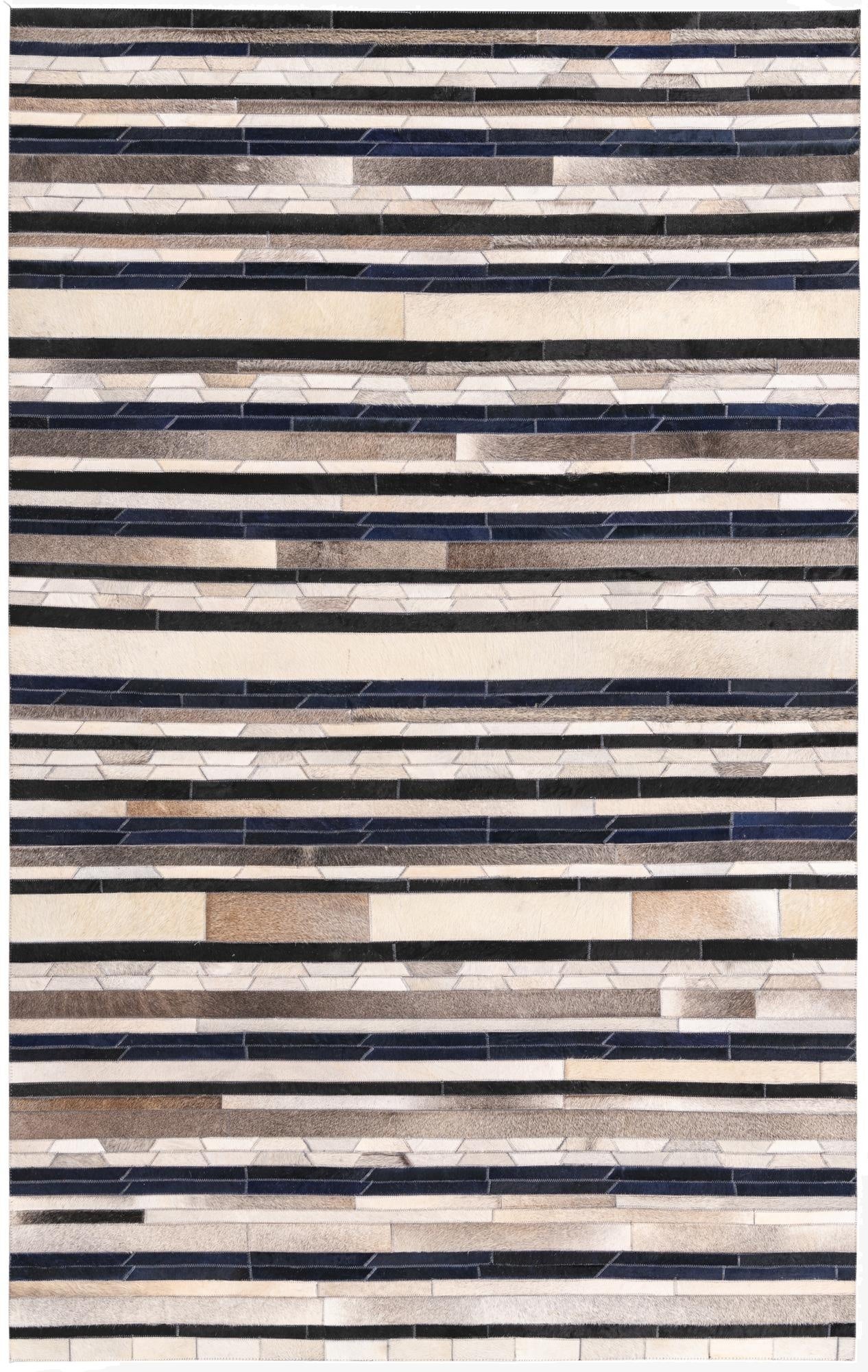 5' 1 x 8' 1 Cowhide Rug