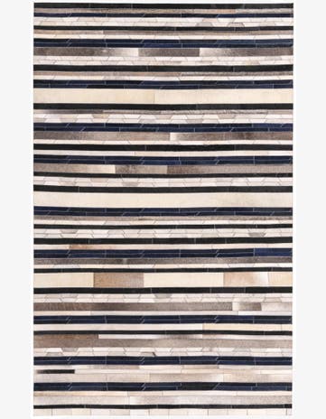 5' 1 x 8' 1 Cowhide Rug