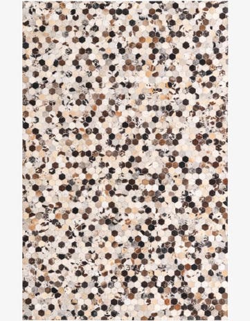 5' 2 x 8' Cowhide Rug