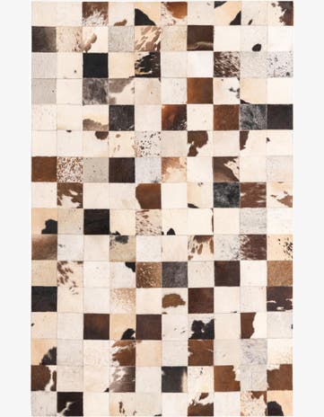 5' x 7' 9 Cowhide Rug