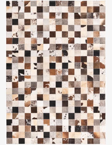 5' 4 x 7' 8 Cowhide Rug