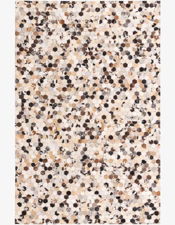 5' 2 x 8' Cowhide Rug