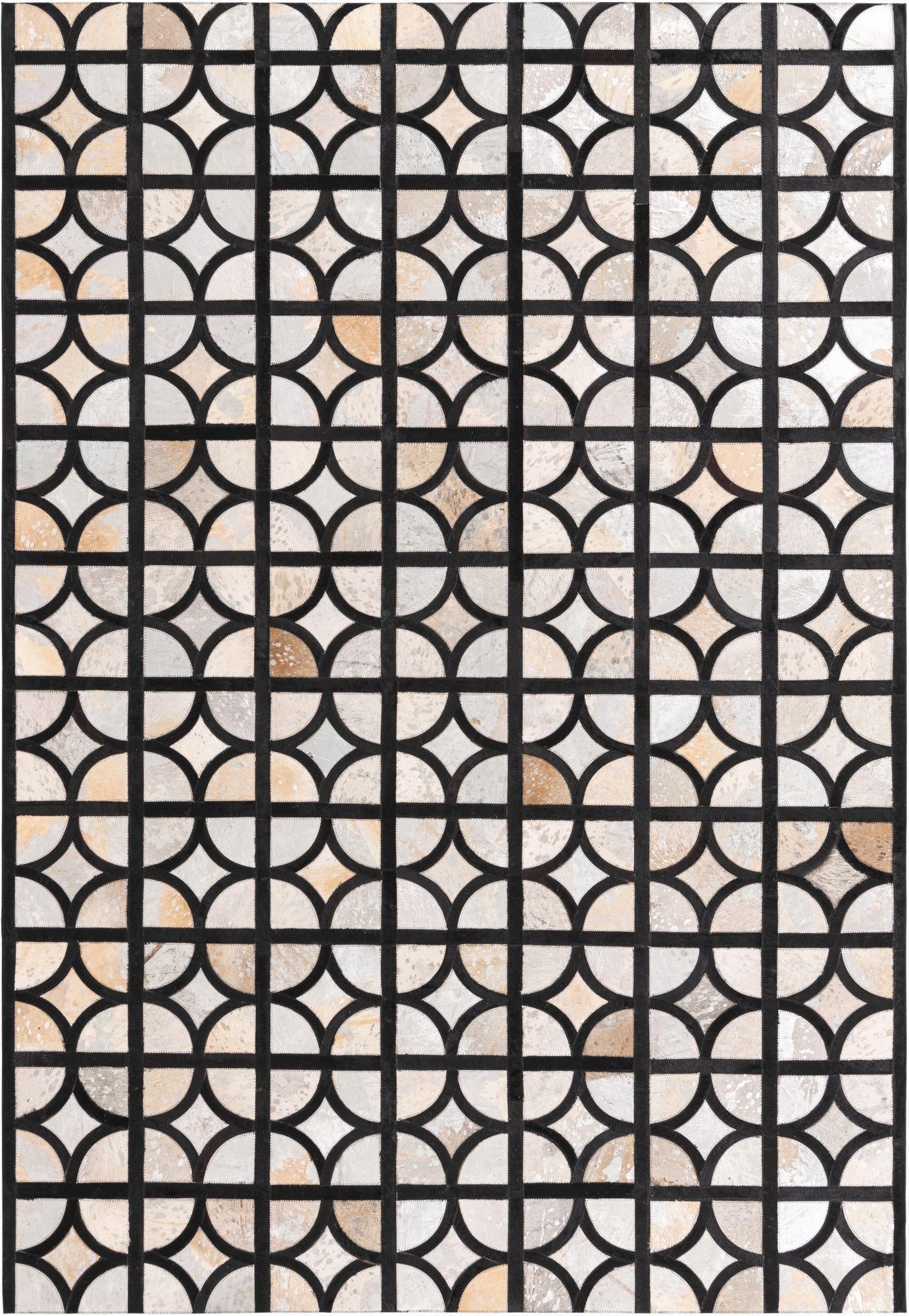 5' 3 x 7' 7 Cowhide Rug