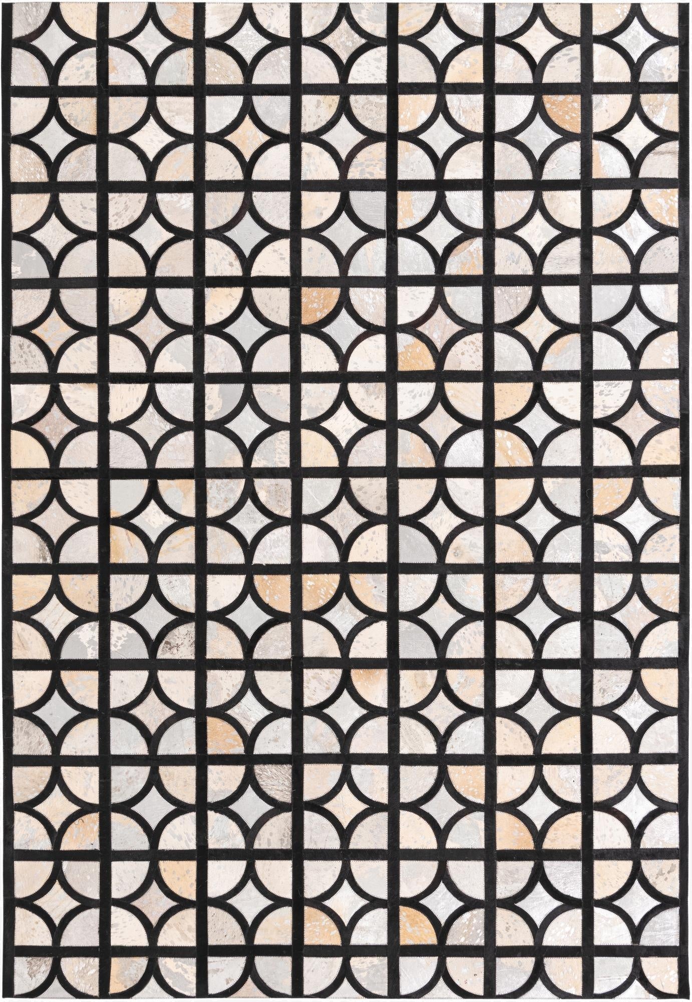 5' 3 x 7' 7 Cowhide Rug