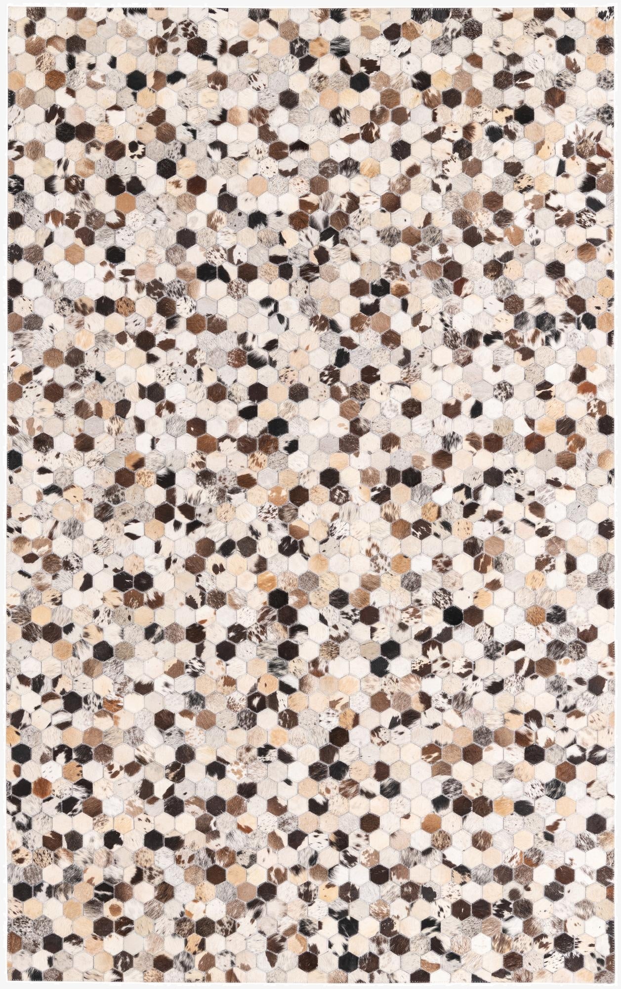 5' x 8' Cowhide Rug