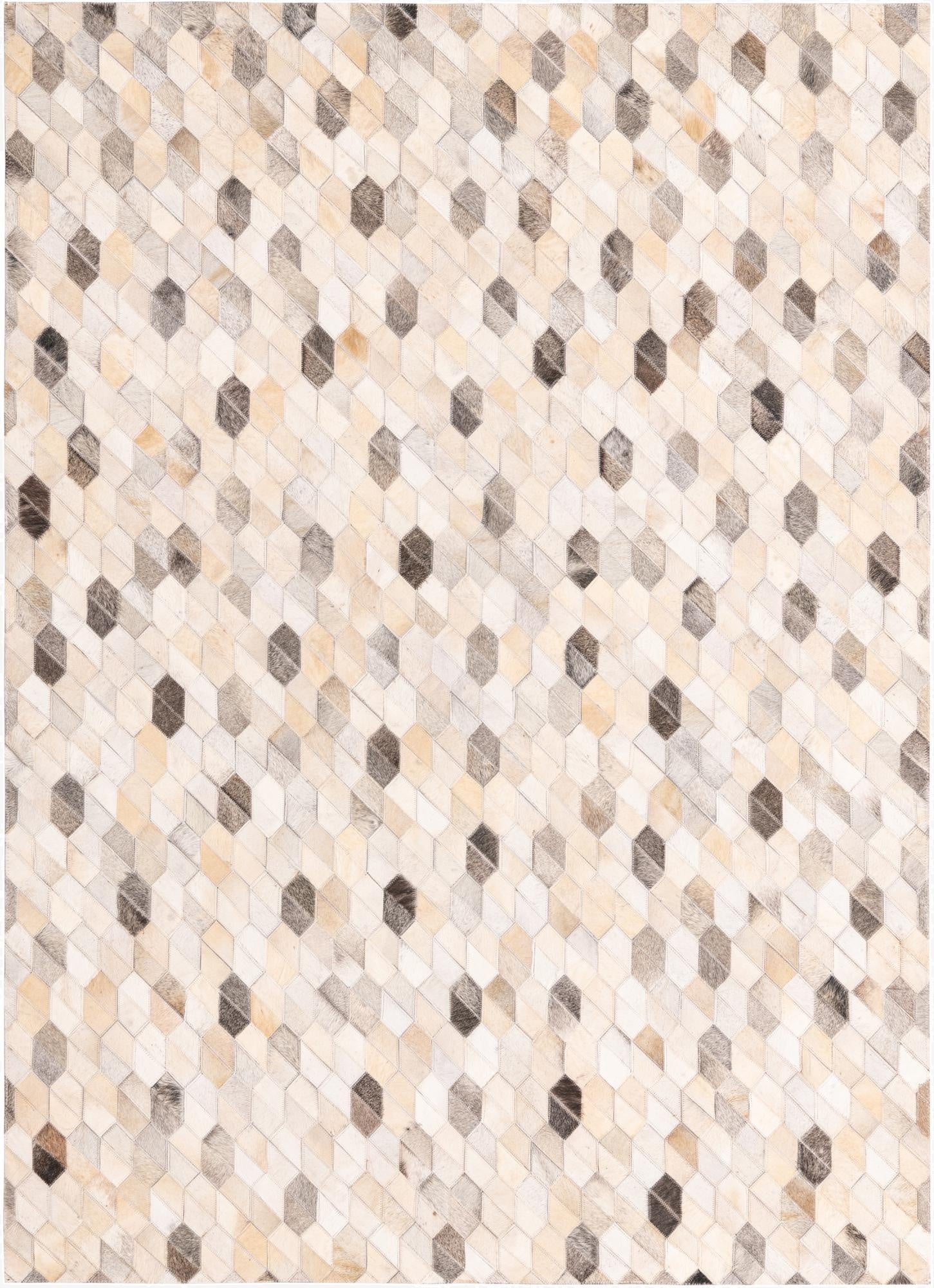 4' 8 x 6' 5 Cowhide Rug