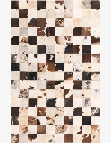 5' x 7' 10 Cowhide Rug
