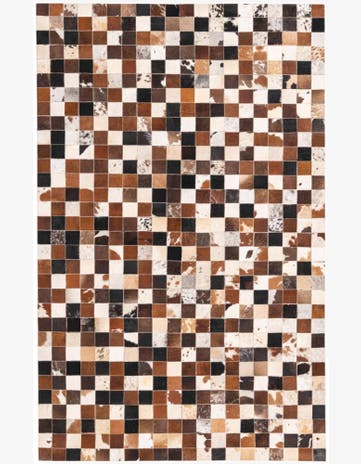 5' x 7' 10 Cowhide Rug