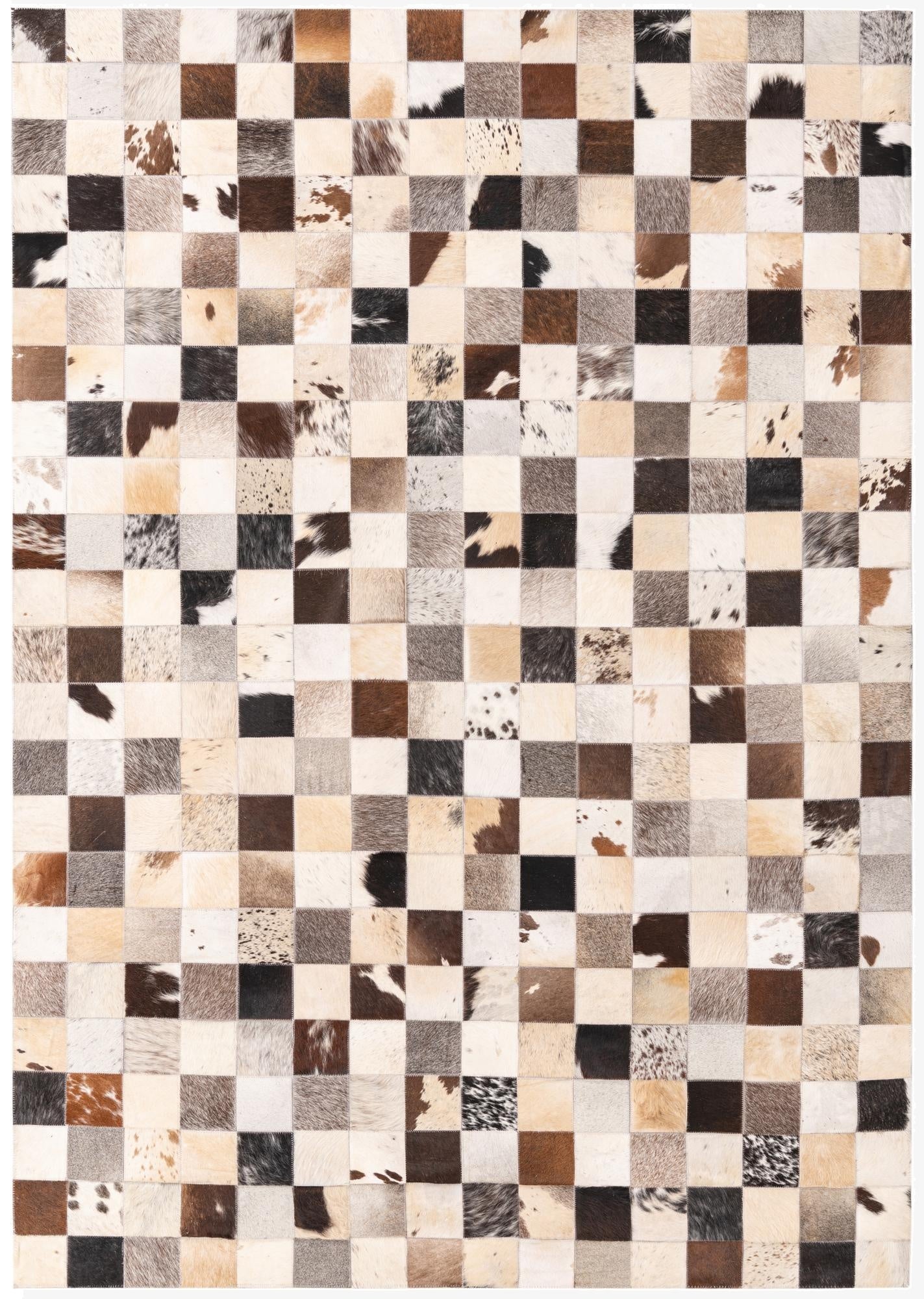 5' 4 x 7' 7 Cowhide Rug