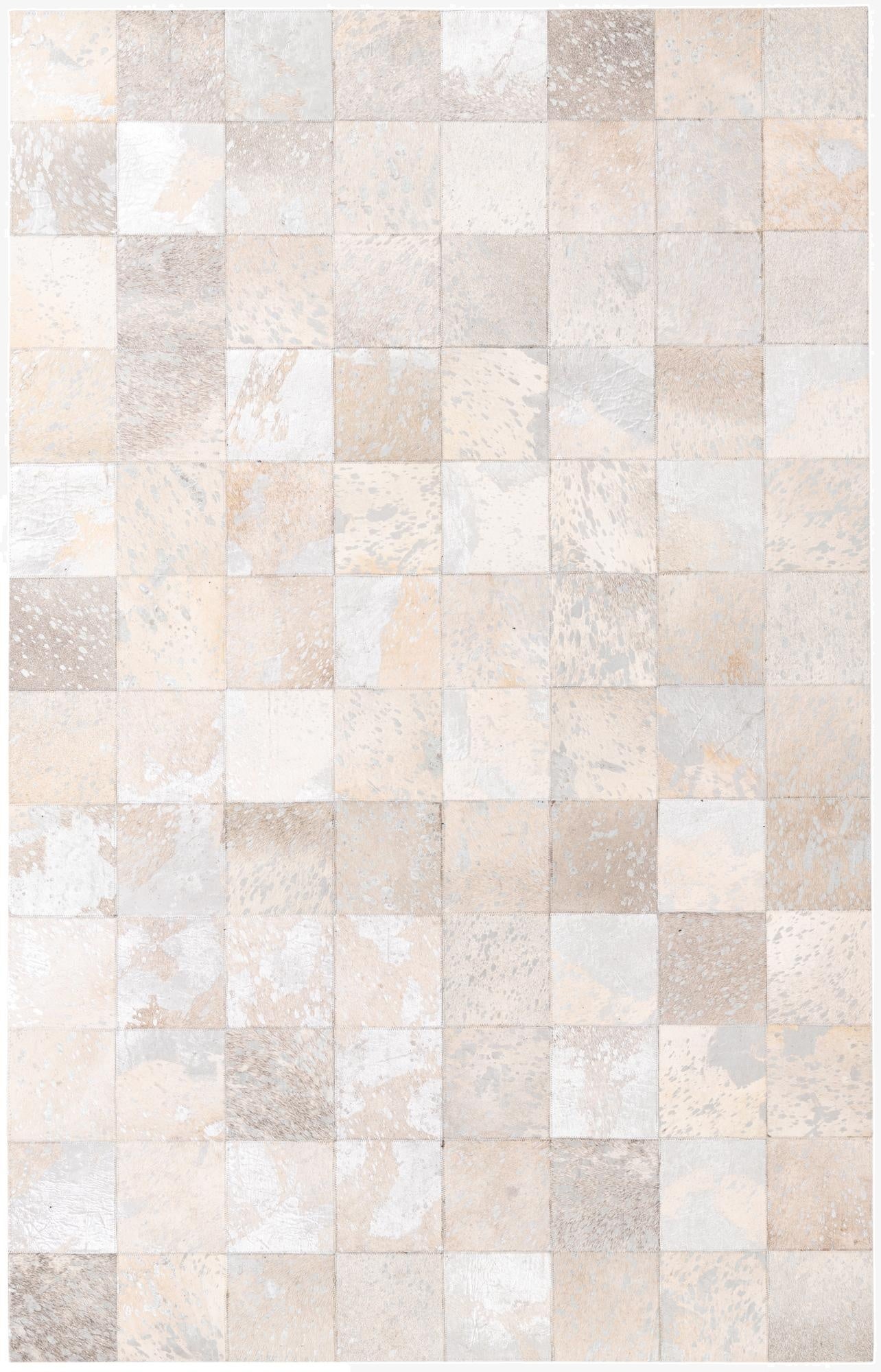 5' 1 x 8' Cowhide Rug