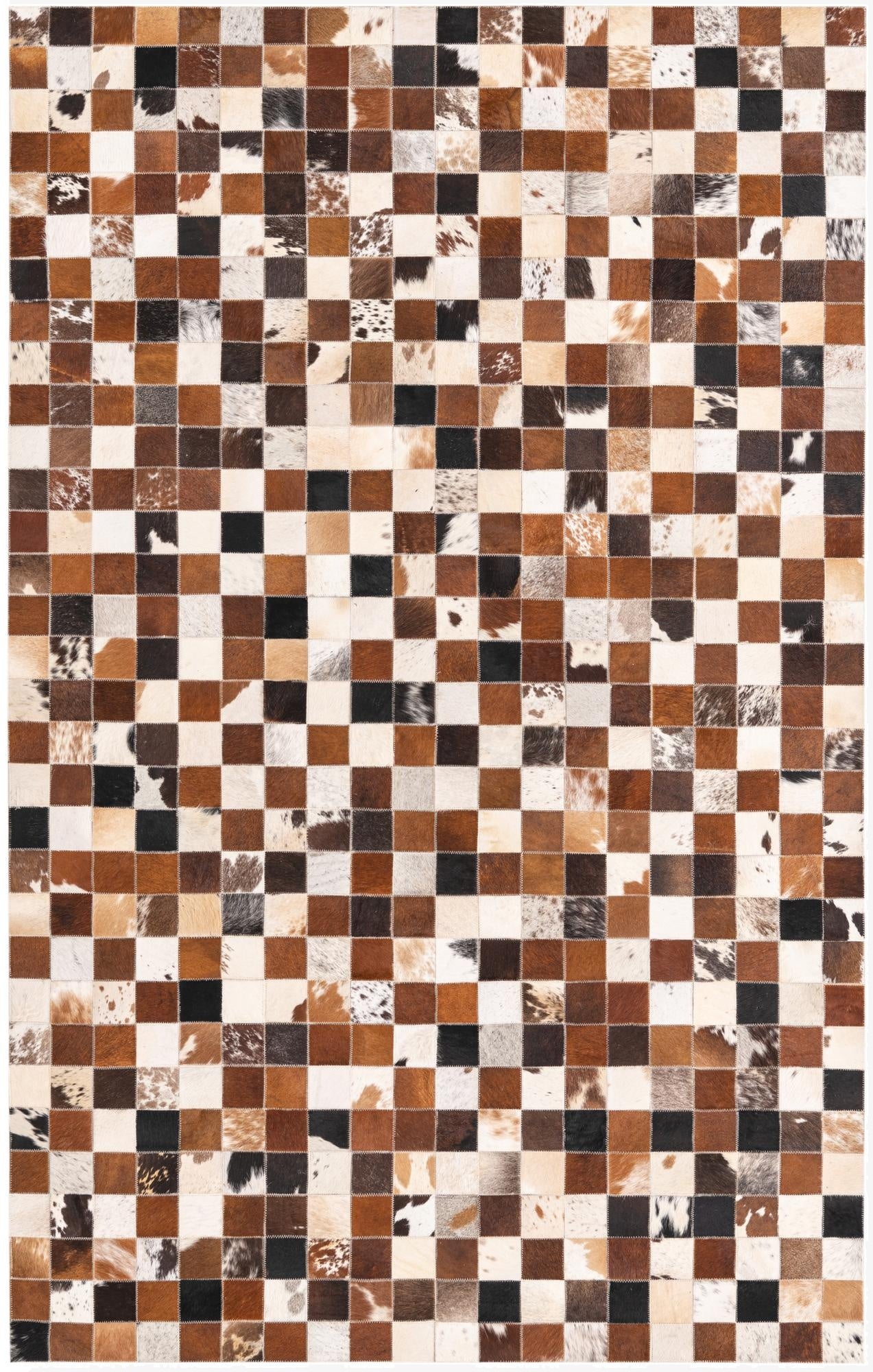 5' x 7' 10 Cowhide Rug