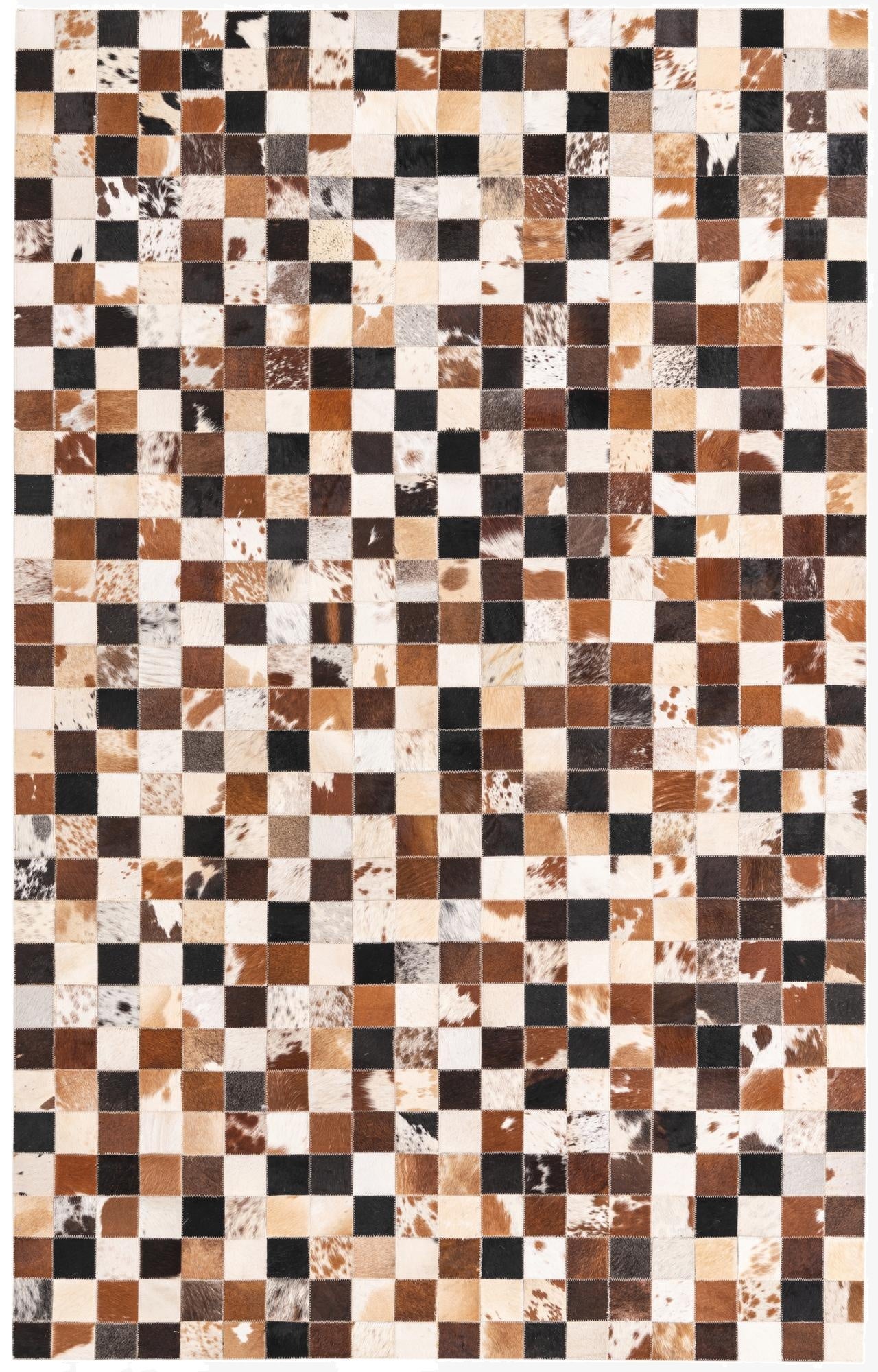 5' x 7' 10 Cowhide Rug