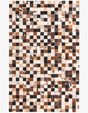 5' x 7' 10 Cowhide Rug