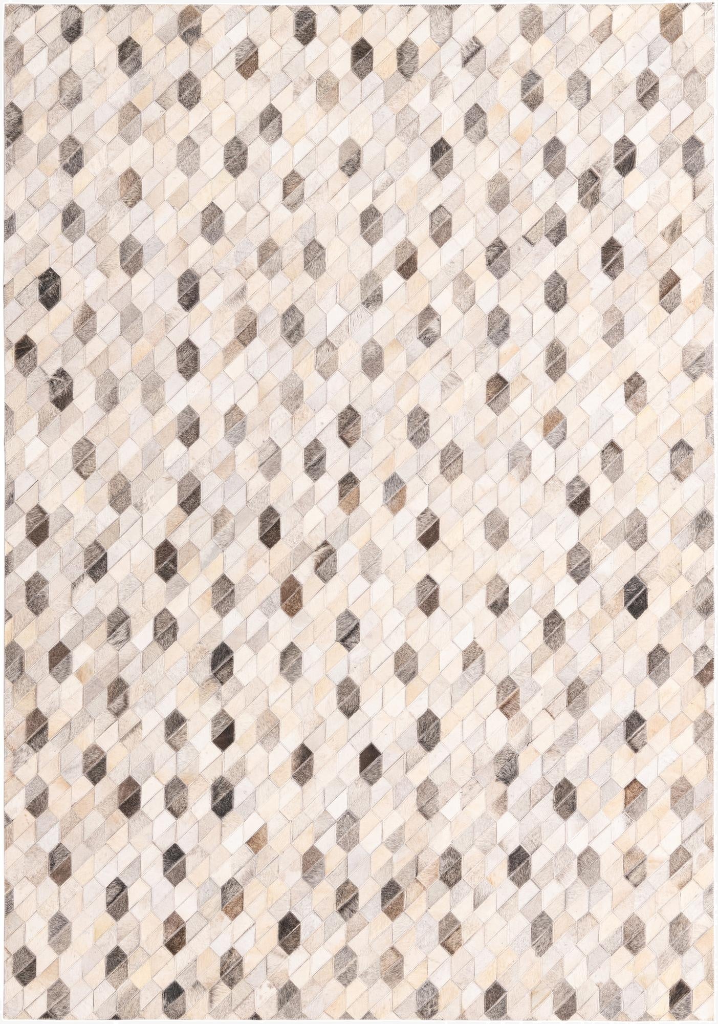 5' 3 x 7' 6 Cowhide Rug