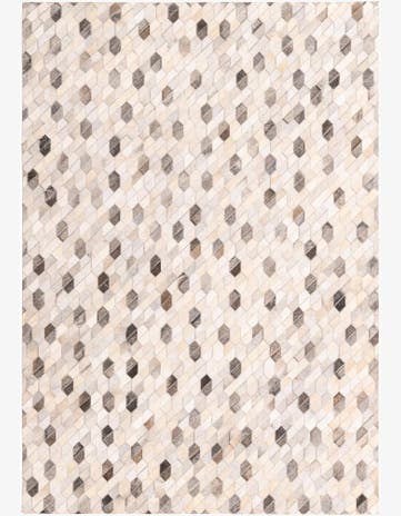 5' 3 x 7' 6 Cowhide Rug