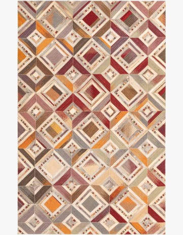 5' x 7' 9 Cowhide Rug