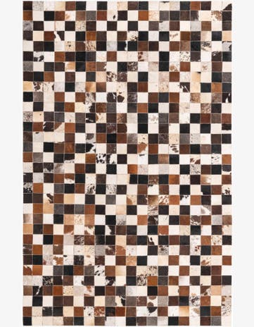 5' x 7' 10 Cowhide Rug