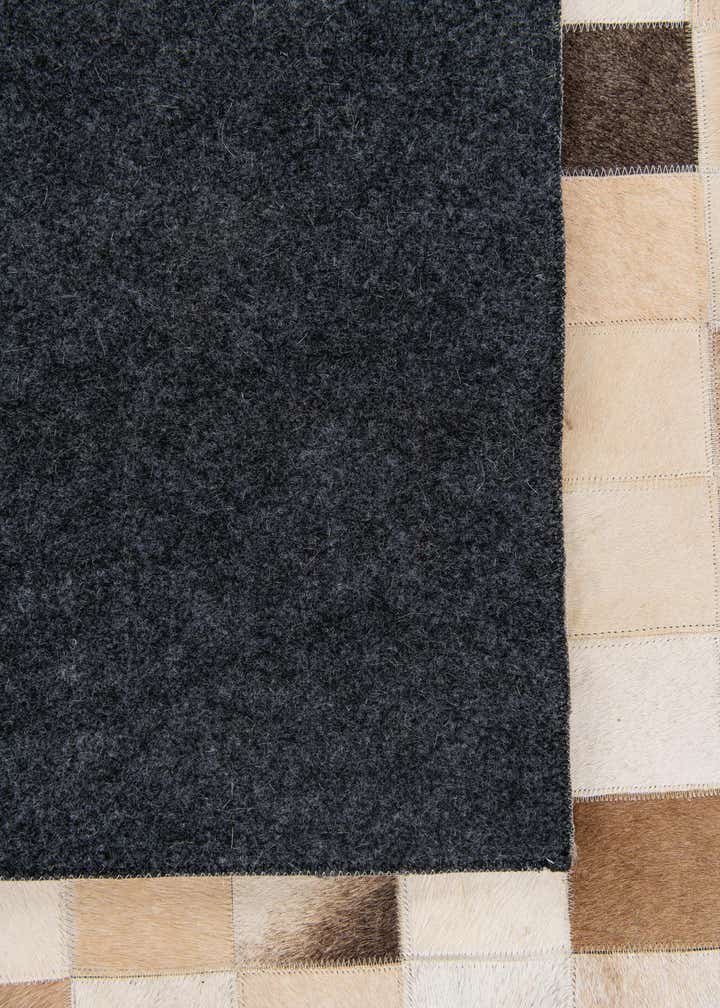 8' 1 x 9' 9 Cowhide Stocks Rug