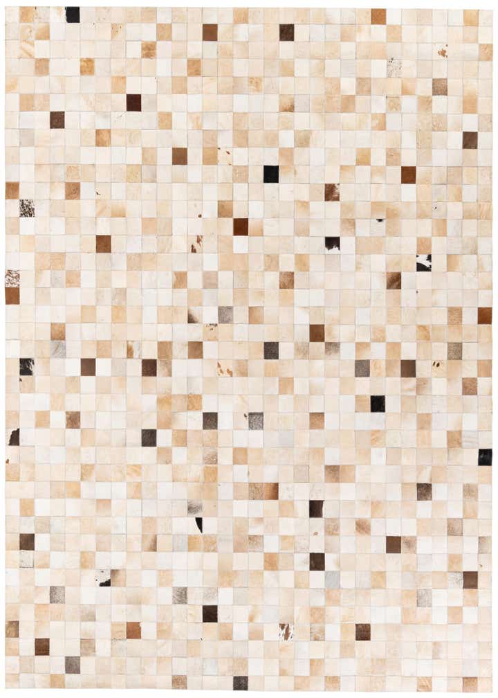 8' 1 x 9' 9 Cowhide Stocks Rug