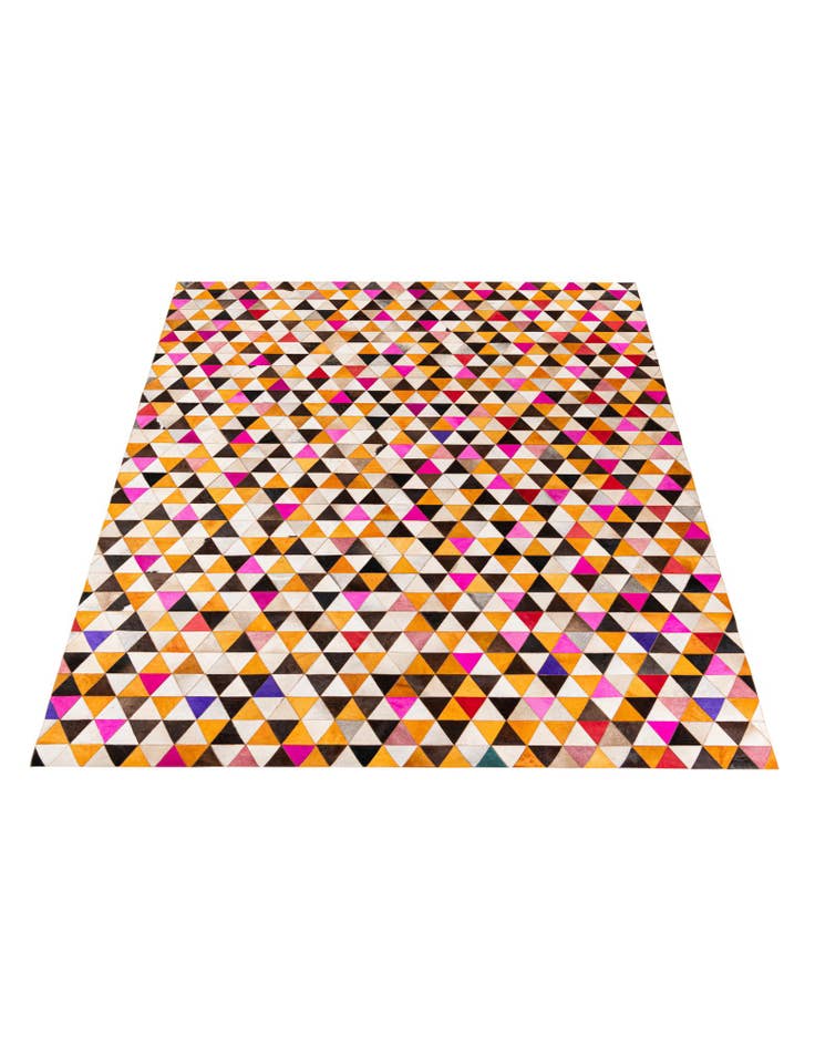 Detail image of 8' x 10' 1 Cowhide Stocks Rug