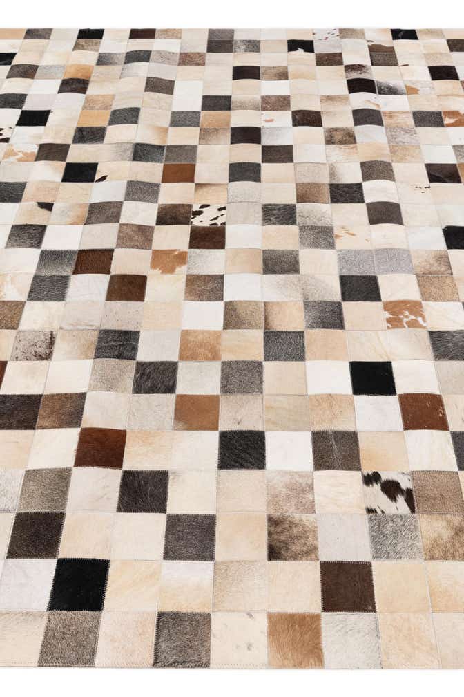 8' x 9' 11 Cowhide Stocks Rug