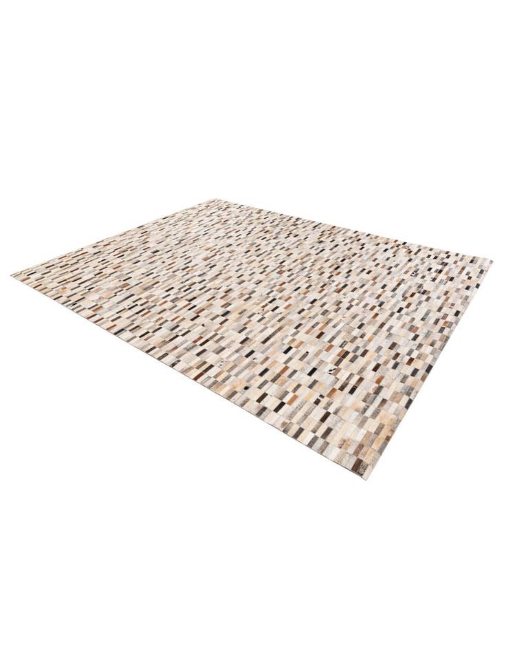 Detail image of 7' 11 x 9' 10 Cowhide Stocks Rug