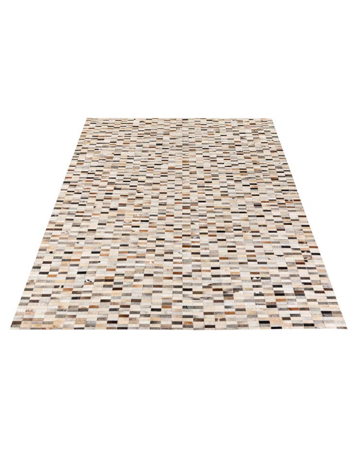 Detail image of 7' 11 x 9' 10 Cowhide Stocks Rug