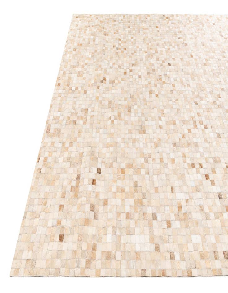 Detail image of 8' x 9' 10 Cowhide Stocks Rug