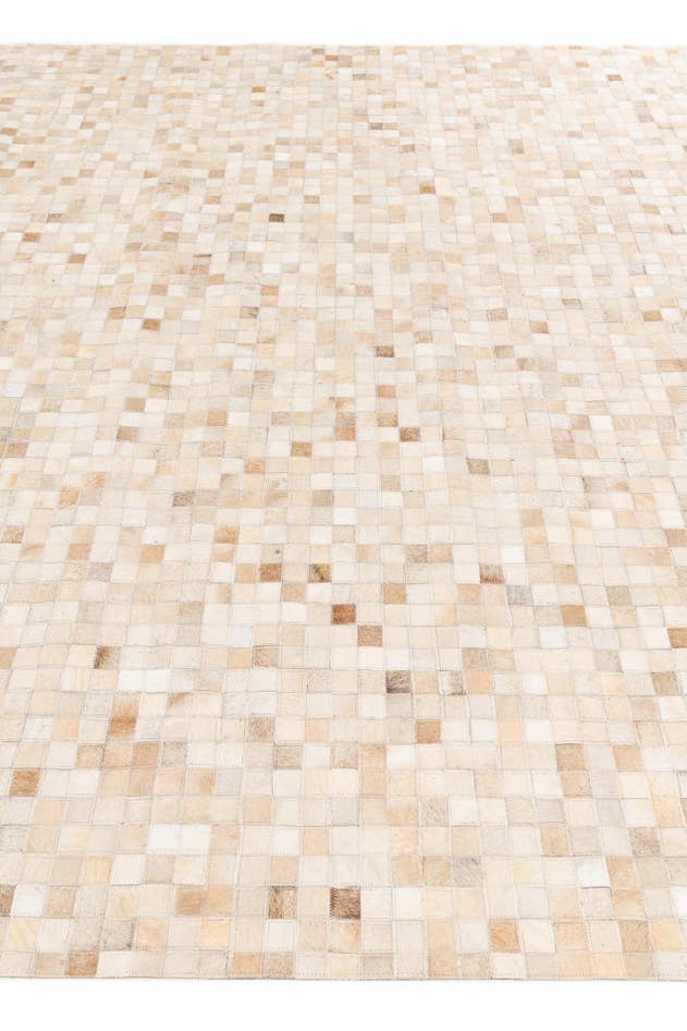 Detail image of 8' x 9' 10 Cowhide Stocks Rug