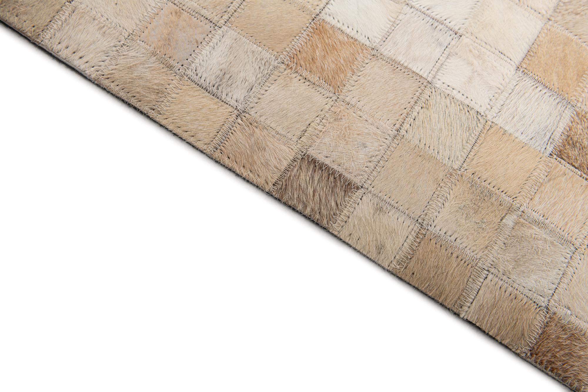 8' x 9' 10 Cowhide Stocks Rug