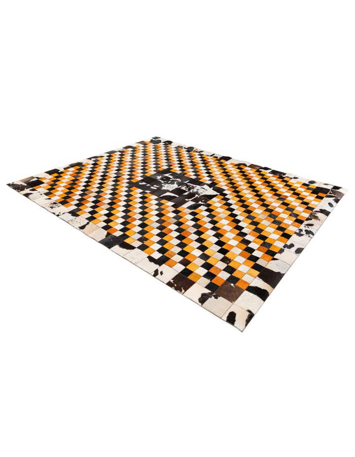 8' x 10' Cowhide Stocks Rug