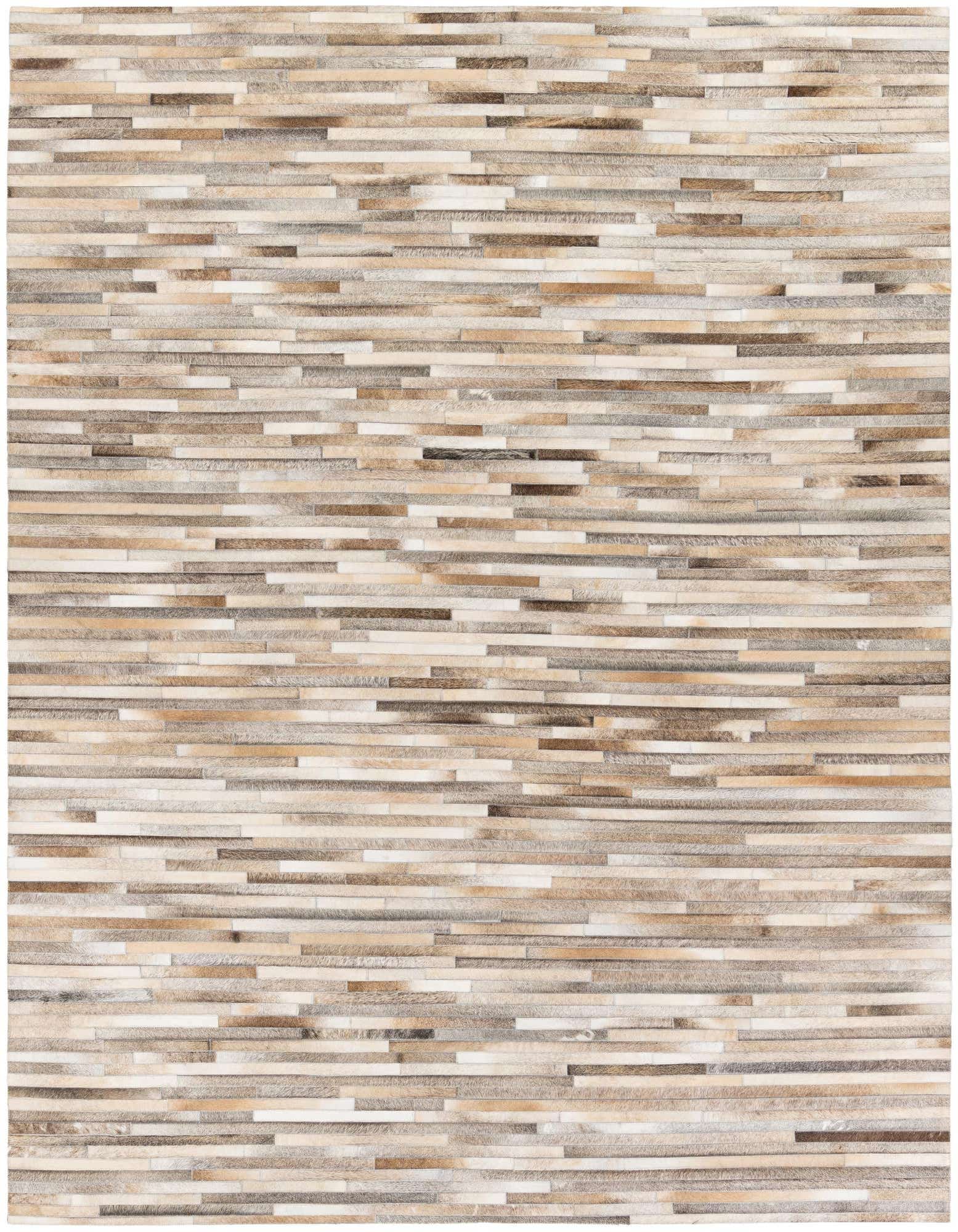 8' x 9' 11 Cowhide Stocks Rug