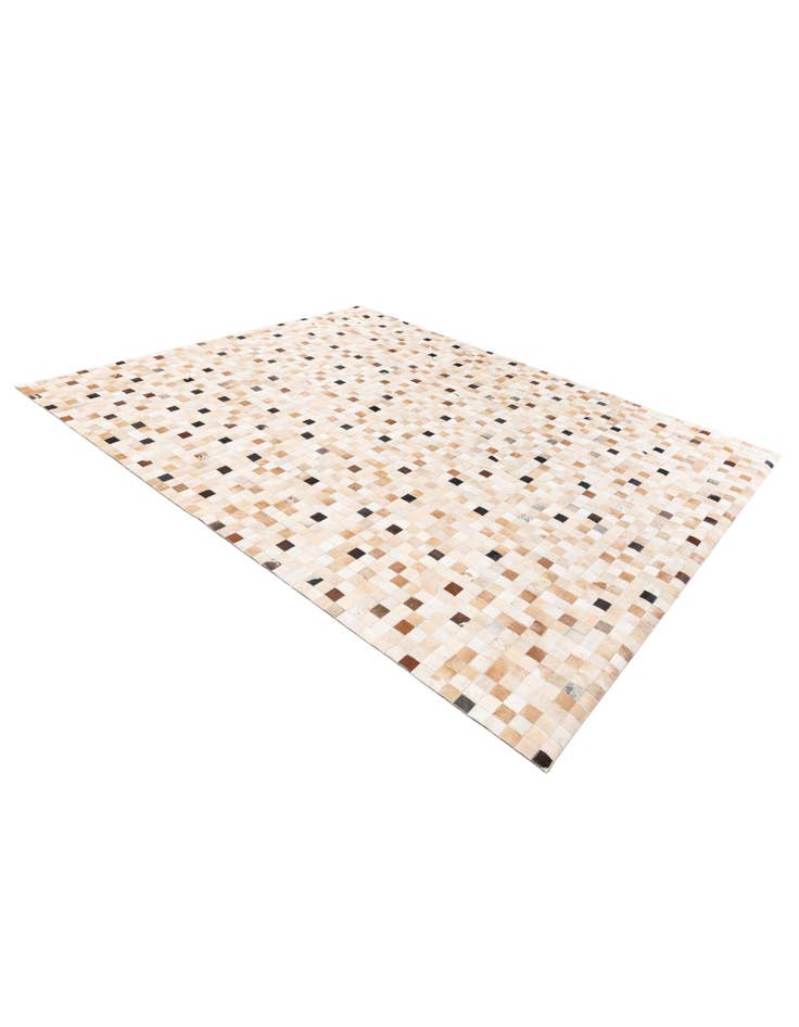 Detail image of 8' 2 x 9' 11 Cowhide Stocks Rug