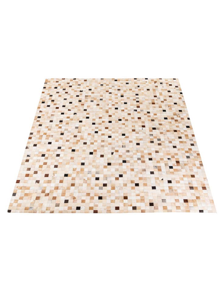 Detail image of 8' 2 x 9' 11 Cowhide Stocks Rug