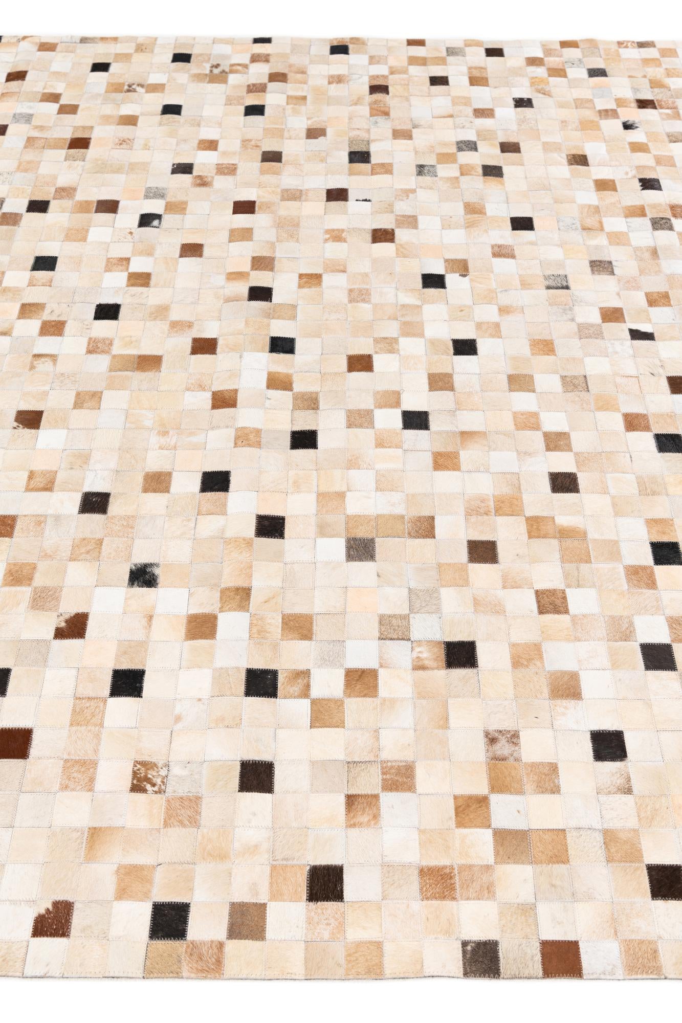 8' 2 x 9' 11 Cowhide Stocks Rug