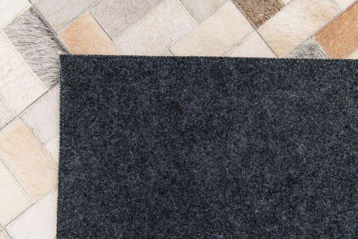 7' 11 x 9' 10 Cowhide Stocks Rug