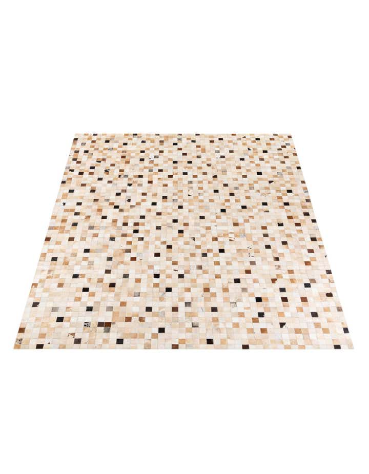 8' x 9' 9 Cowhide Stocks Rug