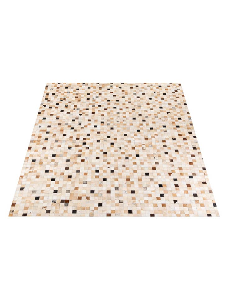 Detail image of 8' x 9' 9 Cowhide Stocks Rug