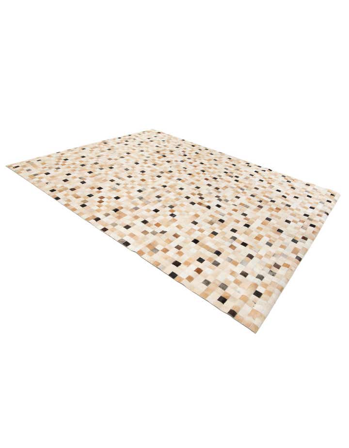 7' 11 x 9' 10 Cowhide Stocks Rug
