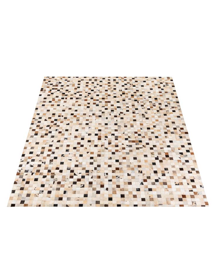 Detail image of 8' x 9' 11 Cowhide Stocks Rug