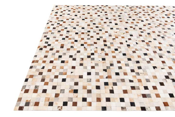 8' x 9' 9 Cowhide Stocks Rug