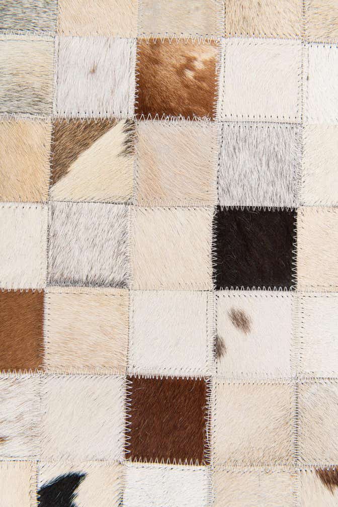 8' x 9' 9 Cowhide Stocks Rug